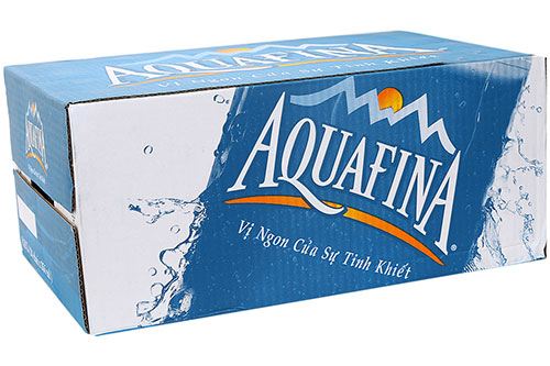 Thùng nước Aquafina - Nước uống đóng chai PTT - Công Ty Cổ Phần Phan Trường Tín